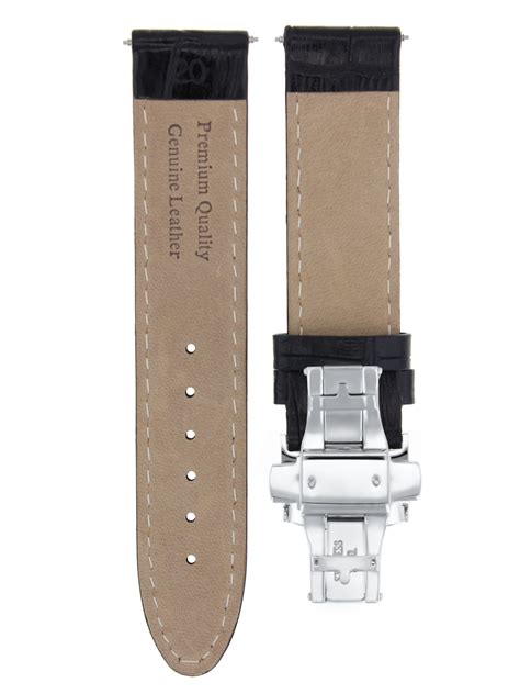 montblanc watches leather strap